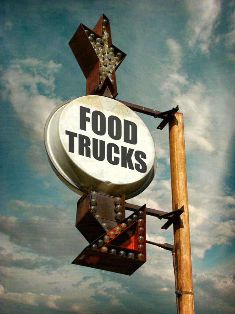 Foodtruck billboard